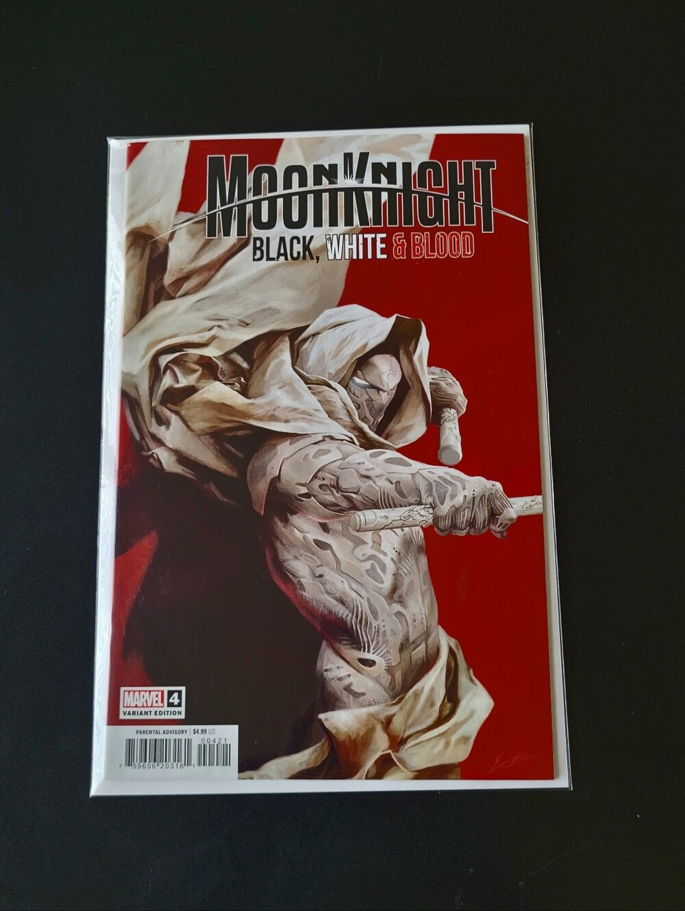 Moon Knight: Black, White & Blood #4